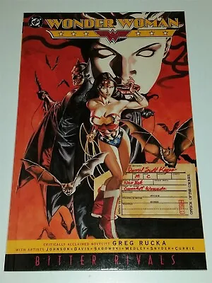 Buy Wonder Woman Bitter Rivals Dc Comics Greg Rucka Tpb (paperback) 1401204627 • 19.99£
