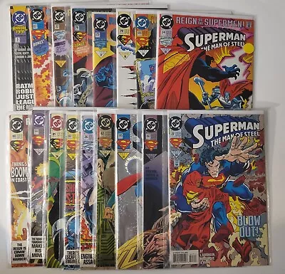 Buy 1993 Adventures Of Superman Reign Of The Supermen Lot X17 687 22 78 23 79 689 24 • 15.98£