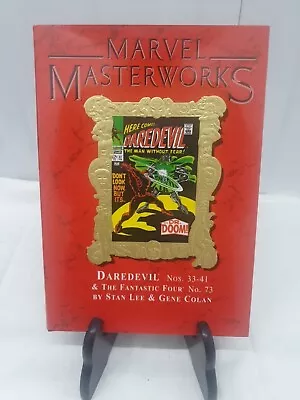Buy Marvel Masterworks Vol 74, Daredevil Nos.33-41 & Fantastic Four No.73 *Ltd (MM4) • 50£