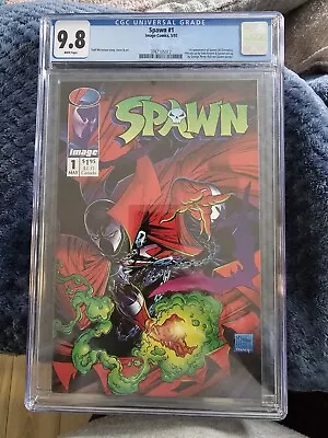 Buy Spawn #1 (1992) - CGC 9.8 - FIRST SPAWN APPEARANCE • 150£