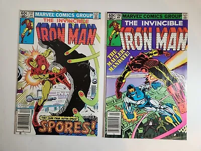 Buy Iron Man #156 & #157. 1st Mauler! Invincible Iron Man Marvel Comics Lot Fn+/vf- • 6.39£