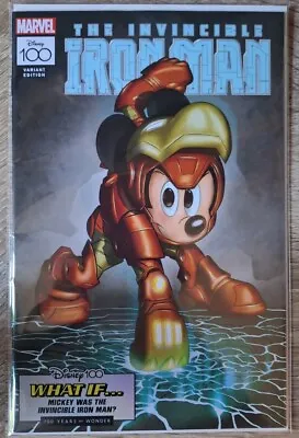 Buy Amazing Spider-Man #27 Vol 6 (2022) What If Micky Was Ironman - Disney Variant • 5.32£