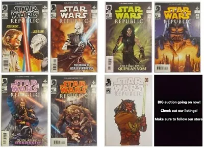 Buy Star Wars Republic 53 Newsstand 60 63 70 77 78 79 Origin Of Asajj Ventress Comic • 108.80£
