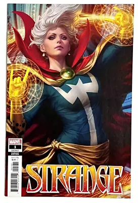 Buy Strange #1 - STANLEY LAU ARTGERM VARIANT - Marvel Comics 2022 - NM - Clea Cover • 7.13£