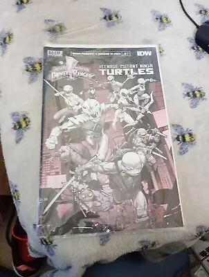 Buy Mighty Morphin Power Rangers / Teenage Mutant Ninja Turtles B&w Var Ed #1 Vf/nm • 2£
