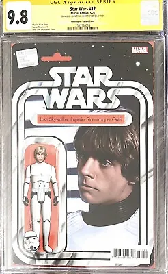 Buy Star Wars #12 - CGC 9.8 Signed John Tyler Christopher - Luke Action Figure • 120.08£