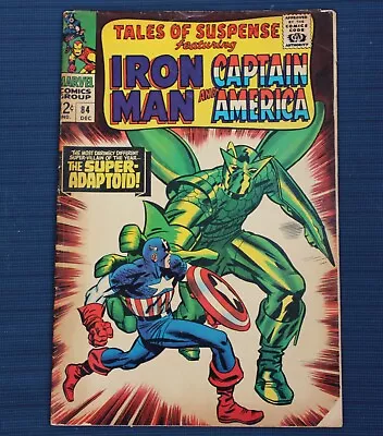 Buy Marvel Tales Of Suspense #84 Captain American And Iron Man 1967 • 17.59£