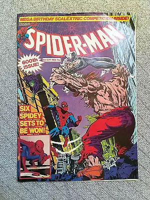 Buy Spider-Man #600 - 600th ISSUE - 8th September 1984 - Vintage Marvel Comic Book • 8.99£