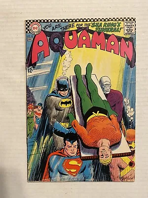 Buy Aquaman #30, DC, 1966, JLA & Metamorpho! KEY! Nick Cardy, Bob Haney • 39.06£