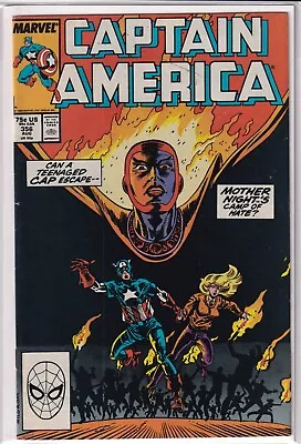 Buy 17241: Marvel Comics CAPTAIN AMERICA #356 Fine Grade • 3.52£