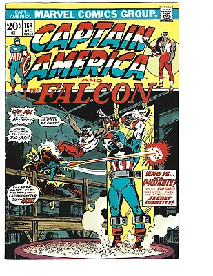 Buy Captain America #168 (12/73) FN+ (6.5) 1st Helmut Zemo! Great Key Bronze Age! • 23.04£