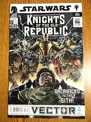 Buy Star Wars Knights Of The Old Republic #27 Vector Part 3 NM 1st Print Dark Horse • 20.46£