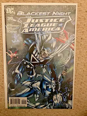 Buy Justice League Of America #39 Blackest Night, James Robinson, Green Lantern DC • 3.99£