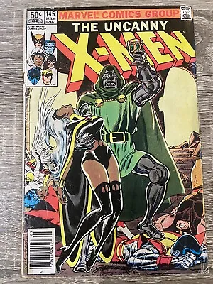 Buy UNCANNY X-MEN #145 (1981) DR. DOOM APP Iconic Cover Art By Dave Cockrum! • 17.69£