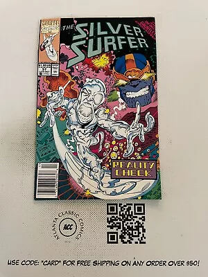 Buy Silver Surfer # 57 VF/NM Marvel Comic Book Thanos Avengers Hulk Thor XMen 8 J221 • 9.65£
