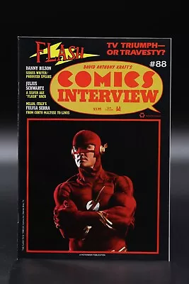 Buy Comics Interview (1983) #88 Flash John Wesley Shipp Dan Bilson Schwartz VF/NM • 8.03£