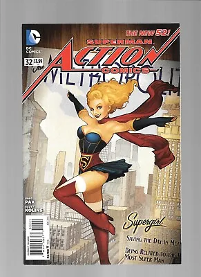 Buy Superman Action Comics 32 Supergirl Dc Bombshell Variant Doomed Wonder Woman Lex • 5.62£