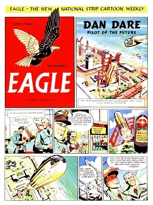 Buy The Complete Eagle Uk Comic Series 1-4 On Dvd Rom Hulton Press Dan Dare 1950-53 • 4.45£