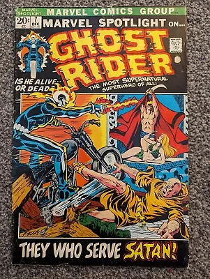 Buy Marvel Spotlight 7. Ghost Rider 3rd Appearance. Marvel 1972. Combined Postage • 24.98£