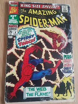 Buy Amazing Spider-Man Annual #4 - Low Grade Copy • 15£