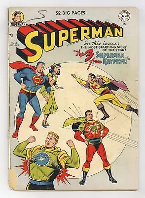 Buy Superman #65 PR 0.5 1950 1st App. Other Survivors Of Krypton • 139.92£