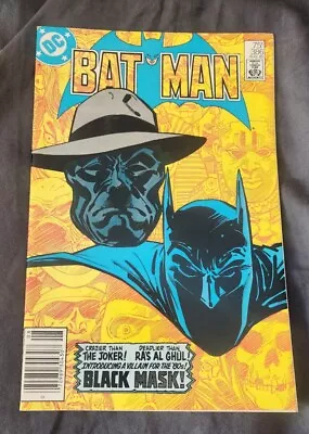 Buy Batman 386 Newsstand 1st Appearance Of Black Mask Nice Copy • 63.18£