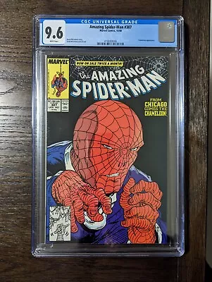 Buy Amazing Spider-Man #307, CGC 9.6, McFarlane, Key Chameleon App, Marvel 1988, WP  • 59.16£