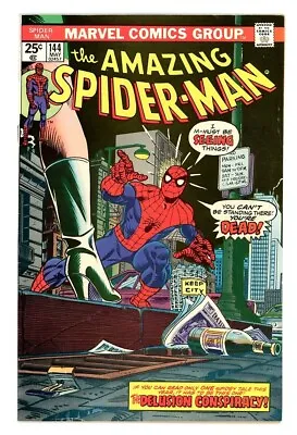Buy Amazing Spider-Man # 144 VF (8.0) 1st Gwen Stacy Clone. Marvel. OW Pages • 39.41£