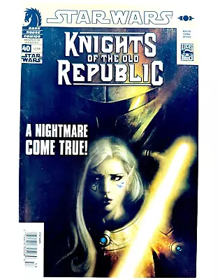 Buy Dark Horse KNIGHTS Of The OLD REPUBLIC (2009) #40 NEWSSTAND VF (8.0) Ships FREE! • 16.72£