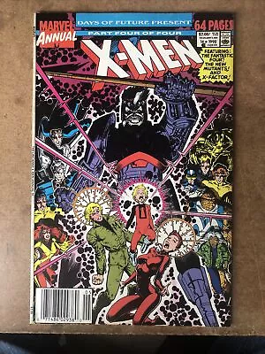Buy X-men Annual #14. 1990. First Appearance Of Gambit. Days Of Future Present Pt 4 • 25£