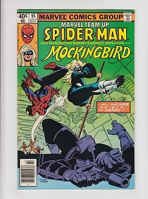 Buy Marvel Team-Up 95 9.0 NM 1st Appearance Mockingbird Frank Miller Cover Spiderman • 31.62£