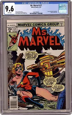 Buy Ms. Marvel #17 CGC 9.6 1978 4067590007 • 106.73£