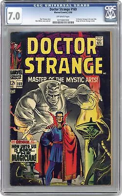 Buy Doctor Strange #169 CGC 7.0 1968 0273682004 1st Doctor Strange In Own Title • 357.90£