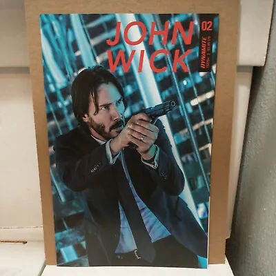 Buy JOHN WICK #2 Cover C Keanu Reeves Photo Cover Variant Dynamite Comics • 19.07£