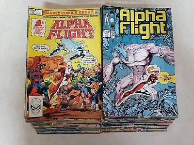 Buy Alpha Flight 1, 33 Lot Of 74 Marvel Vintage Comics  • 96.02£