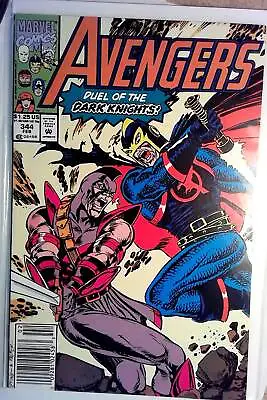 Buy 1992 The Avengers #344 Marvel Comics 1st Series Newsstand 1st Print Comic Book • 5.24£