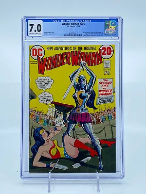 Buy Wonder Woman #204 CGC 7.0 Off-White To White Pages 1st Appearance Nubia • 216.81£
