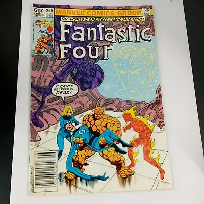 Buy FANTASTIC FOUR #255 Marvel Comics 1983 Guest-stars Daredevil John Byrne Newsstd • 5.54£