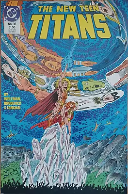 Buy The New Teen Titans #35 (1984) / US Comic / Bagged & Boarded / 1st Print • 8.55£