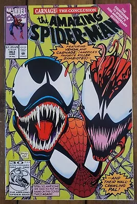 Buy Amazing Spider-Man #363 (Marvel 1992) Venom Cover 3rd Carnage Comic • 7.20£