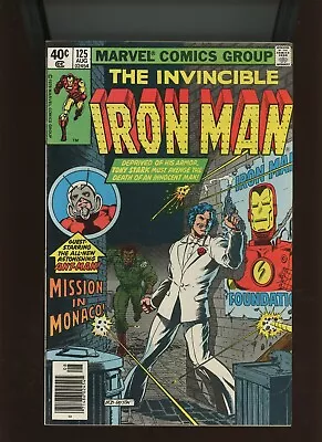 Buy (1979) Iron Man #125: BRONZE AGE! KEY ISSUE!  DEMON IN A BOTTLE (PART 6)  (8.0) • 15.81£