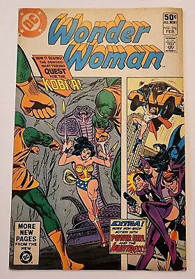 Buy WONDER WOMAN #276 Quest For The Kobra Power Girl Huntress DC COMICS 1981 F/VF • 4.05£