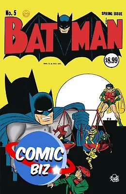 Buy Batman #5 Facsimile Edition (2023) 1st Print *foil Variant Cover* Dc Comics • 8.25£