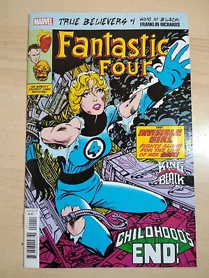 Buy Fantastic Four #245 Reprint Marvel Comics True Believers #1 Franklin Richards • 2.37£