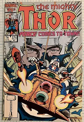 Buy Mighty Thor #371 NM 1st Appearance Justice Peace Marvel 1986 Walt Simonson • 15.79£