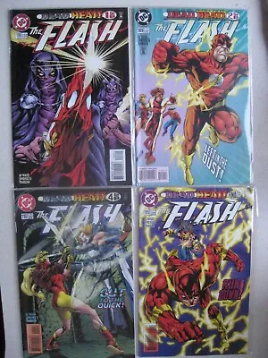 Buy The Flash (2nd Series) Issues 108-111  Dead Heat  Full Set NEAR MINT, Bagged • 14.39£