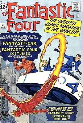 Buy Classic Comic FANTASTIC FOUR 1-543 1961-07 On Usb Not Dvd - Digital Comics • 7.99£
