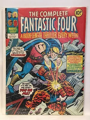 Buy Complete Fantastic Four #32 Marvel Comics Group UK Magazine • 2.95£