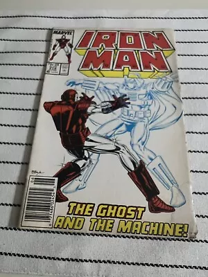 Buy Iron Man #219 •  1987 • 1st App. Ghost • NEWSSTAND • Marvel • 11.85£