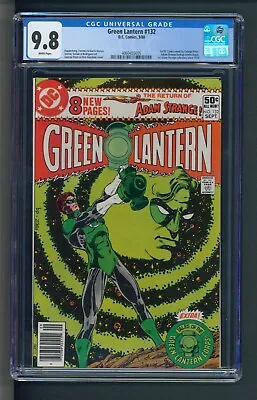 Buy Green Lantern #132 CGC 9.8 White Pages 1st George Perez DC Work • 158.35£